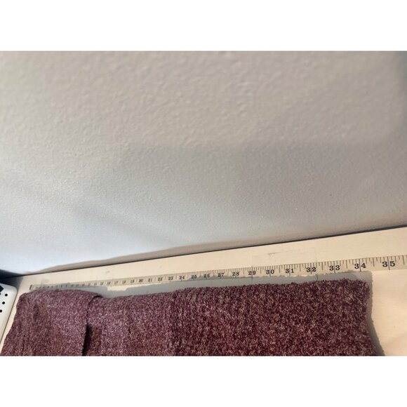 Barefoot Dreams Womens Cardigan 2X Maroon Speckled Cozychic Lite SoftAF LongLine - Picture 8 of 11